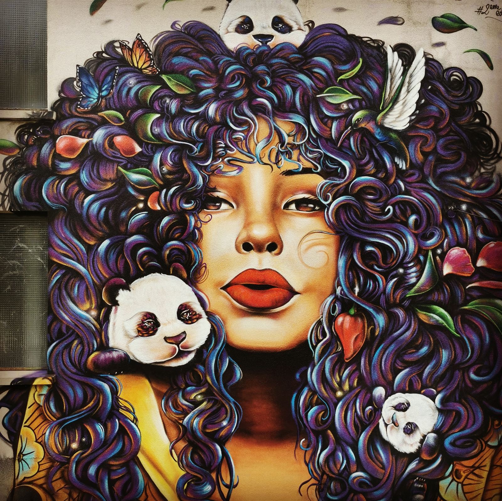 Tendresse — fresque privée décor intérieur